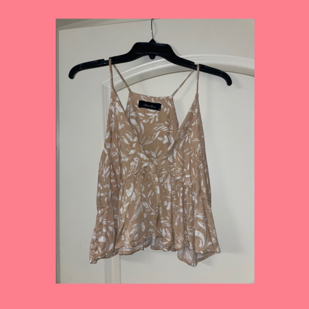 floral pattern top